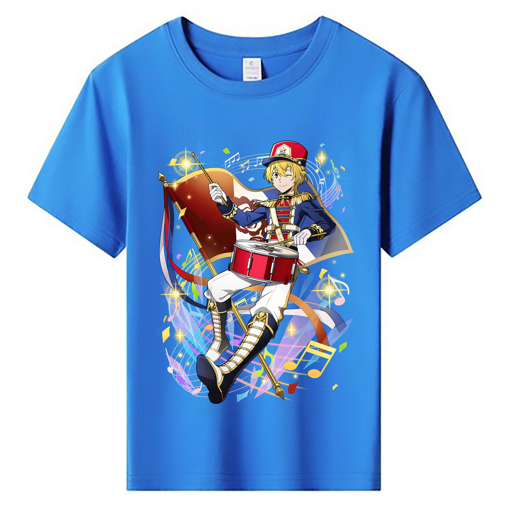 （画像用） 文豪ストレイドッグス Bungo Stray Dogs 綿100％キッズTシャツ（フロントプリント）